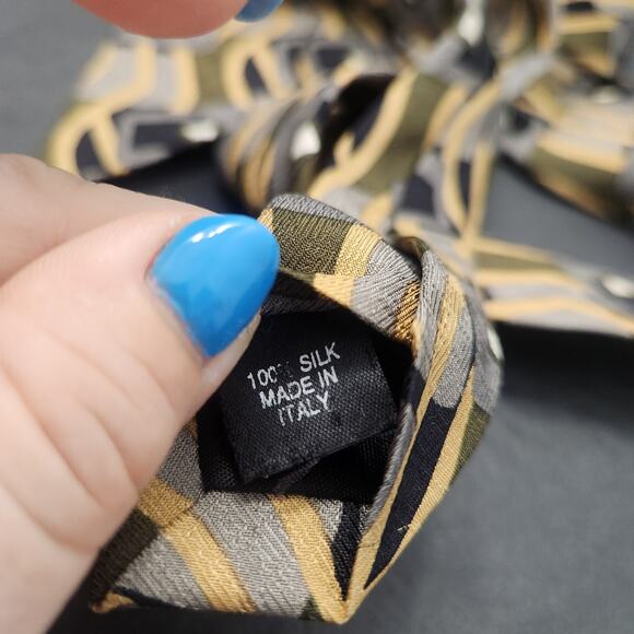 Mulberry Silk‎ Printed Tie - Picture 4 of 5